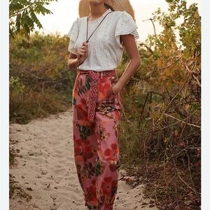 Farm Rio for Anthropologie pants